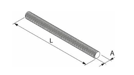 Mutassa a/az Fischer G M8 menetes szár, 1000mm részleteit Kép Fischer G M8 menetes szár, 1000mm