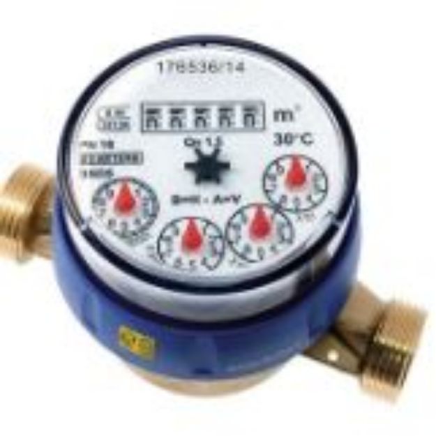 Kép BMeters GSD AF 1/2˝ 80mm vízóra (hideg), hollandi nélkül