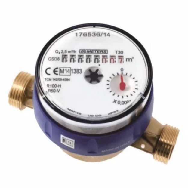Kép BMeters GSD AF 1/2˝ 110mm vízóra (hideg), hollandi nélkül