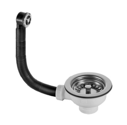 Mutassa a/az McAlpine 6/4˝ D114 leeresztő túlfolyóval részleteit Kép McAlpine 6/4˝ D114 leeresztő túlfolyóval