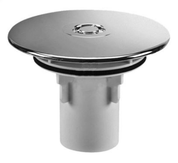 Kép McAlpine 110mm zuhanyszifon krómozott felsőrésszel