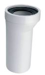 Kép McAlpine NA110 egyenes WC bekötő idom, L=260mm