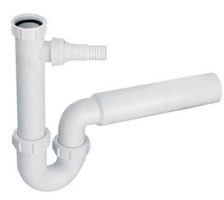 Mutassa a/az McAlpine 6/4˝- NA50 mosogató csőszifon mosógép csatlakozóval részleteit Kép McAlpine 6/4˝- NA50 mosogató csőszifon mosógép csatlakozóval