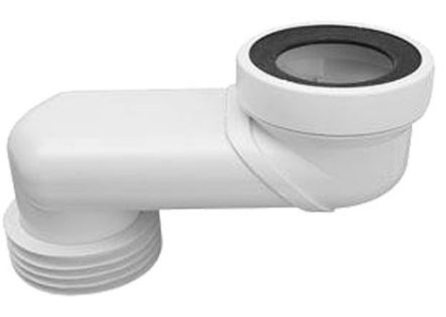 Kép McAlpine NA110 excenteres WC bekötő idom 10cm eltolással