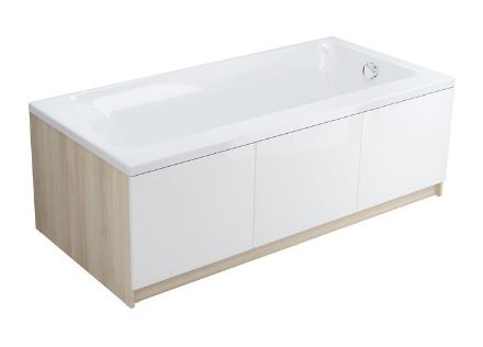 Mutassa a/az Cersanit Smart 170x80cm balos akryl fürdőkád lábbal (S301-117) részleteit Kép Cersanit Smart 170x80cm balos akryl fürdőkád lábbal (S301-117)