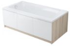 Kép Cersanit Smart 170x80cm jobbos akryl fürdőkád lábbal (S301-116)