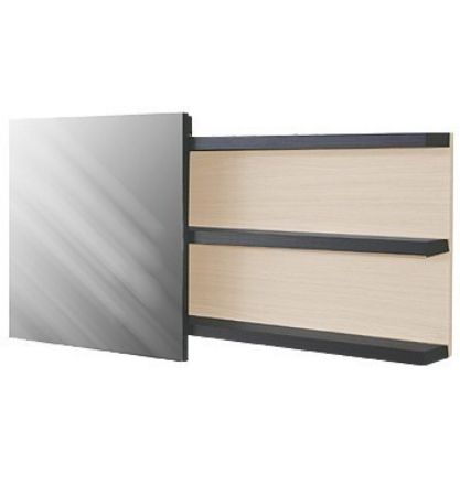 Mutassa a/az Venezia fali polc tükörrel részleteit Kép Venezia fali polc tükörrel