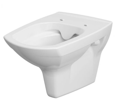 Mutassa a/az Cersanit Carina fali WC, perem nélküli öblítéssel, clean on technológia részleteit Kép Cersanit Carina fali WC, perem nélküli öblítéssel, clean on technológia