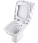 Kép Cersanit Carina 480 monoblokk hátsó kif. perem nélküli WC + 3/5L tartály (ülőke nélkül) (K31-045)