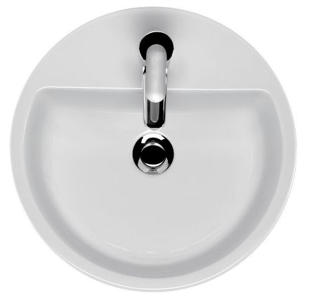 Mutassa a/az Cersanit Caspia Ring 44 mosdó 44x44cm (K11-0094) részleteit Kép Cersanit Caspia Ring 44 mosdó 44x44cm (K11-0094)