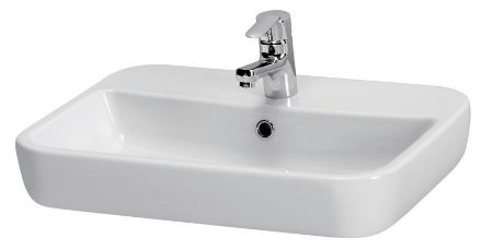 Mutassa a/az Cersanit Caspia Square 60  mosdó 59x42cm (K11-0095) részleteit Kép Cersanit Caspia Square 60  mosdó 59x42cm (K11-0095)