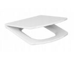 Kép Cersanit Easy WC ülőke, lecsapódásgátlóval, duroplast, antibakteriális (K98-0089)