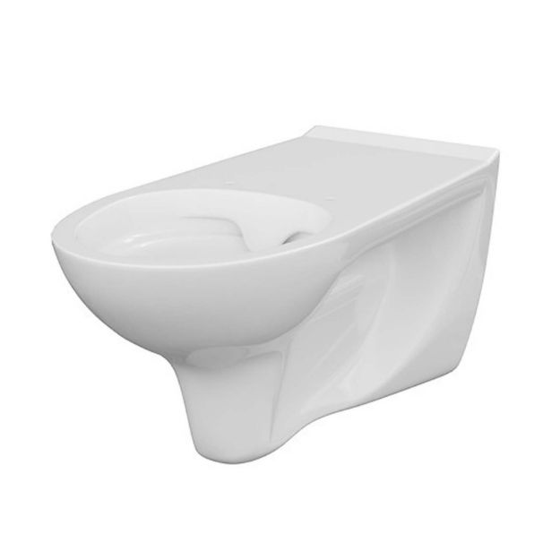 Kép Cersanit Etiuda fali WC mozgáskorlátozottak részére, perem nélküli kivitel