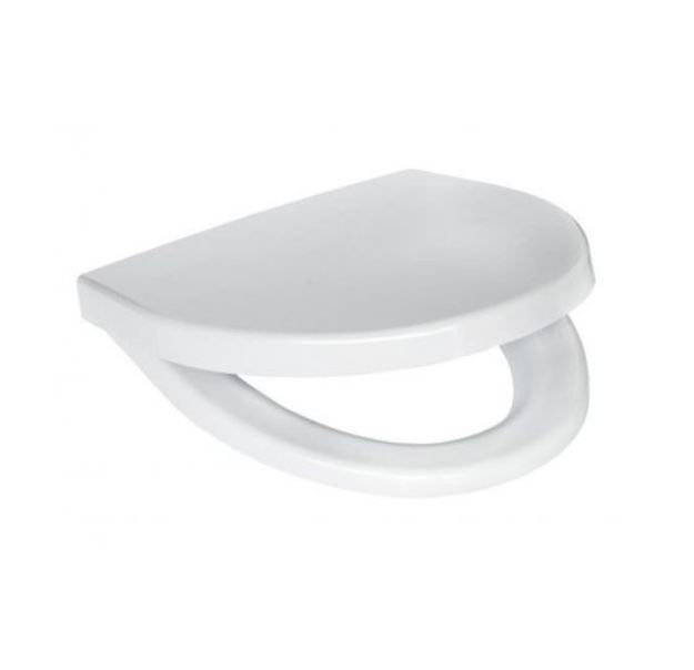 Kép Cersanit Parva WC ülőke, lecsapódásgátlóval, duroplast, antibakteriális (K98-0053, K98-0122)