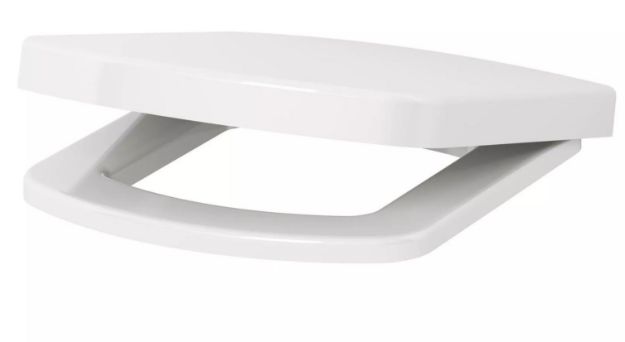 Kép Cersanit Pure WC ülőke, duroplast, antibakteriális (K98-0082)