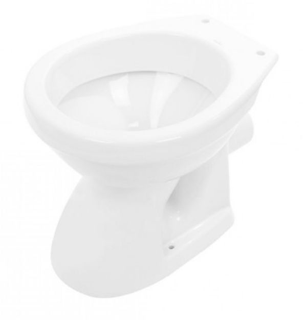 Kép Cersanit Roma New WC, mélyöblítésű, hátsó kifolyású, fehér (K07-015-EX3)