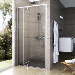 Kép Ravak PDOP2-100 zuhanyajtó fehér/fehér + Transparent 03GA0101Z1