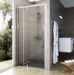 Kép Ravak zuhanyajtó, PDOP2-110 Satin+Transparent 03GD0U00Z1
