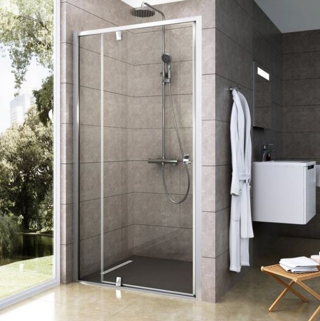 Kép Ravak zuhanyajtó, PDOP2-110 Satin+Transparent 03GD0U00Z1