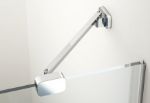 Kép Ravak BSD2 -100 cm zuhanyajtó balos króm+transparent 0ULAAA00Z1