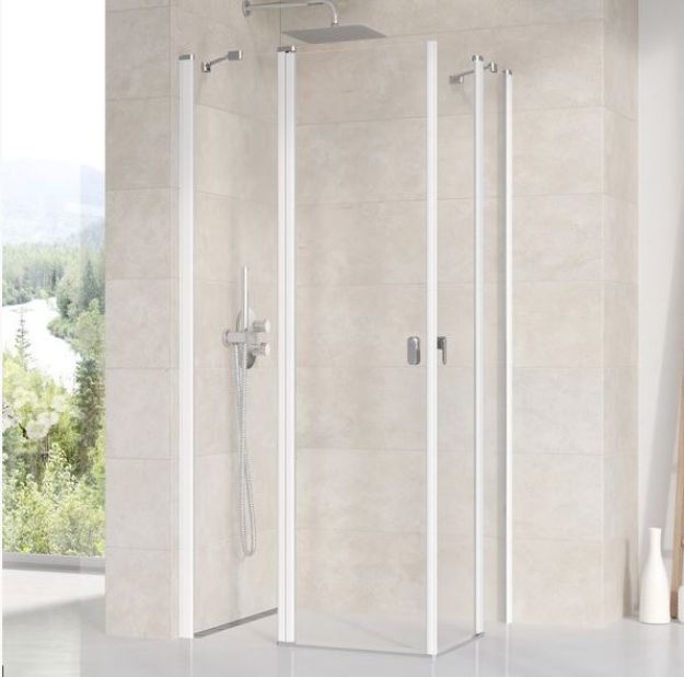 Kép Ravak Zuhanykabin CRV2-80 krómhatású+Transparent (84-1QV40C00Z1)