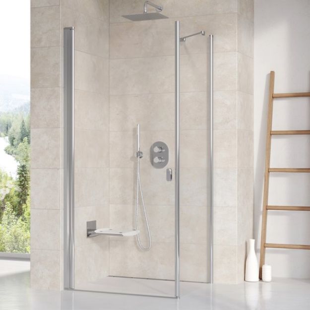 Kép Ravak CRV1-80 zuhanykabin krómhatású-transparent 1QV40C01Z1