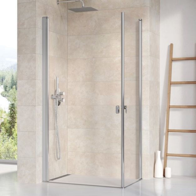 Kép Ravak zuhanykabin CRV1-100 Krómhatású+Transparent 1QVA0C01Z1