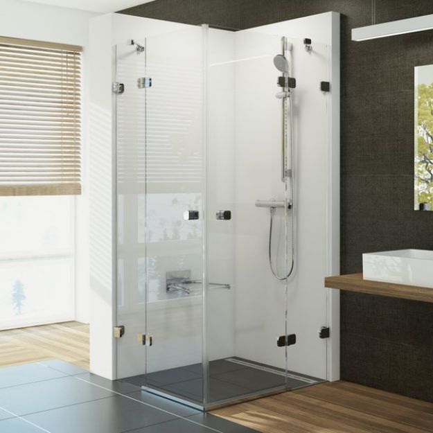 Kép Ravak zuhanykabin BSRV4-100 Króm+Transparent 1UVAAA00Z1
