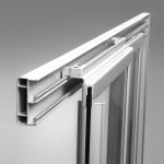 Kép Ravak zuhanykabin, SKCP4-80 SABINA fehér+Pearl 31144V10011