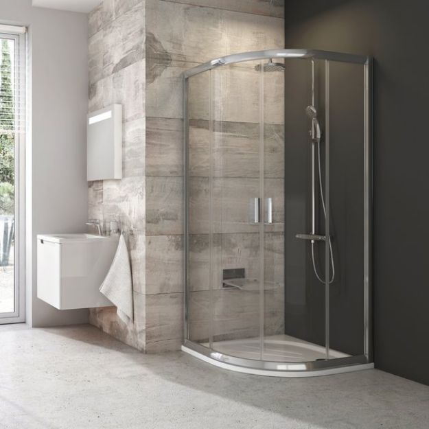 Kép Ravak Zuhanykabin BLCP4-80 krómhatású+Transparent 3B240C00Z1