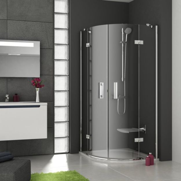 Kép Ravak zuhanykabin SMSKK4-80 króm+Transparent 3S244A00Y1