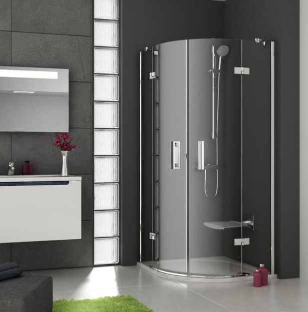 Kép Ravak Zuhanykabin SMSKK4-90 Króm+Transparent (84-3S277A00Y1)