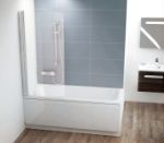Kép Ravak Kádparaván.CVS1-80 L krómhatású+transparent