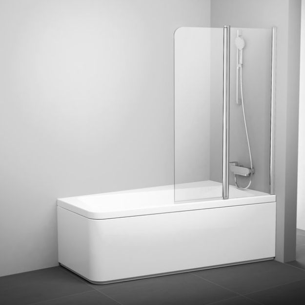 Kép Ravak 10CVS2 100 kádparaván szatén-transparent balos 7QLA0U03Z1