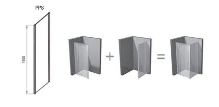 Mutassa a/az Ravak Fix oldalfal, PPS-80 szatén+Transparent (84-90G40U00Z1) részleteit Kép Ravak Fix oldalfal, PPS-80 szatén+Transparent (84-90G40U00Z1)