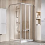 Kép Ravak Fix oldalfal, APSS-75 szatén+Transparent 94030U02Z1