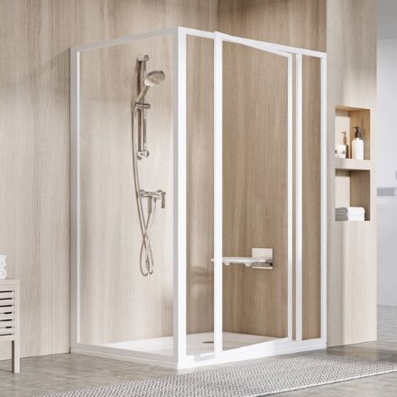 Mutassa a/az Ravak fix oldalfal, APSS-80 fehér+Pearl  9404010211 részleteit Kép Ravak fix oldalfal, APSS-80 fehér+Pearl  9404010211