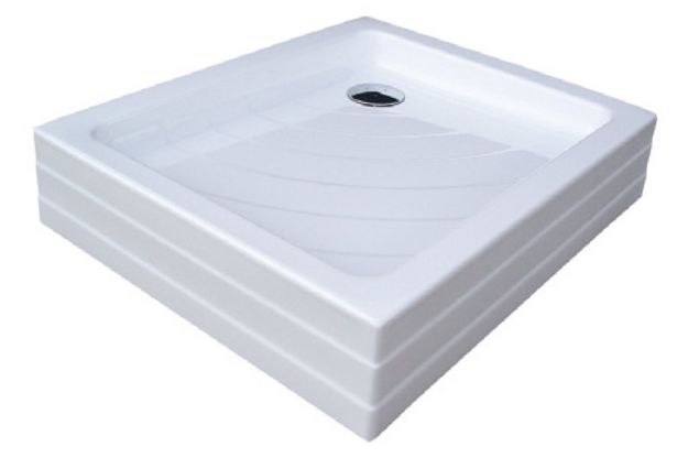 Kép Ravak Kaskada Aneta 75x90 PU téglalap alakú akril zuhanytálca (A003701120)