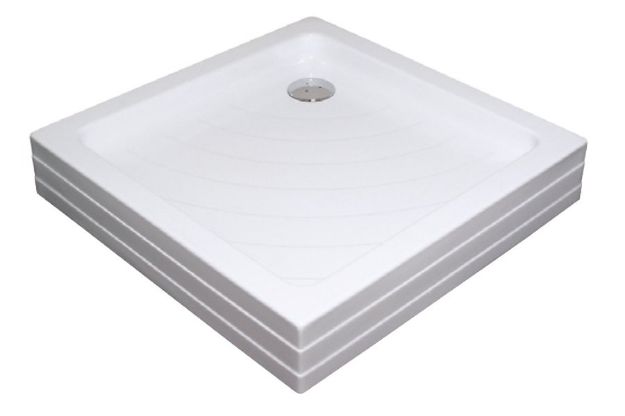 Kép Ravak Kaskada Angela 80 PU négyzet alakú akril zuhanytálca 80x80 cm (a004401120)