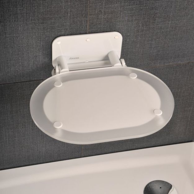 Kép Ravak Ülőke CHROME Clear /stainless