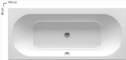 Mutassa a/az Ravak kád, CITY 180x80, fehér C920000000 részleteit Kép Ravak kád, CITY 180x80, fehér C920000000
