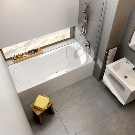 Mutassa a/az Ravak CAMPANULA II akril kád, 170x75 cm CA21000000 részleteit Kép Ravak CAMPANULA II akril kád, 170x75 cm CA21000000