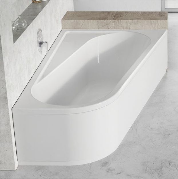 Kép Ravak kád, CHROME 170x105 R (jobbos), fehér CA41000000