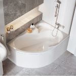 Kép Ravak Kád, ROSA 160x105 L (balos), snowwhite (84-CM01000000)