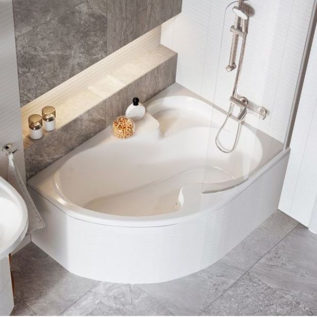 Kép Ravak Kád, ROSA 160x105 L (balos), snowwhite (84-CM01000000)