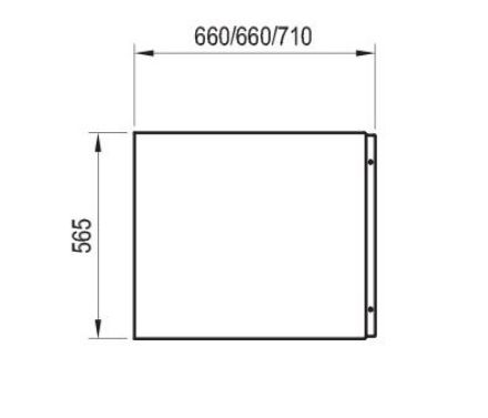 Mutassa a/az Ravak Akrilkád A oldallap, CHROME 75,  fehér CZ74130A00 részleteit Kép Ravak Akrilkád A oldallap, CHROME 75,  fehér CZ74130A00