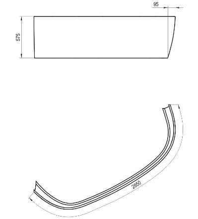 Mutassa a/az Ravak Előlap A LOVE STORY II jobbos, fehér CZ76100A00 részleteit Kép Ravak Előlap A LOVE STORY II jobbos, fehér CZ76100A00