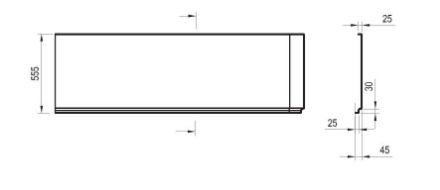 Mutassa a/az Ravak Akrilkád A előlap, 10° 170 L (balos), fehér CZ81100A00 részleteit Kép Ravak Akrilkád A előlap, 10° 170 L (balos), fehér CZ81100A00
