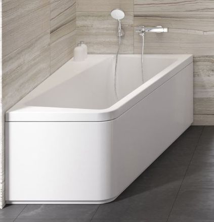 Mutassa a/az Ravak Akrilkád A előlap, 10° 170 P (jobbos), fehér CZ82100A00 részleteit Kép Ravak Akrilkád A előlap, 10° 170 P (jobbos), fehér CZ82100A00