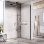 Kép Ravak Walk-in Wall-120 v.200 krómhatású+Transparent